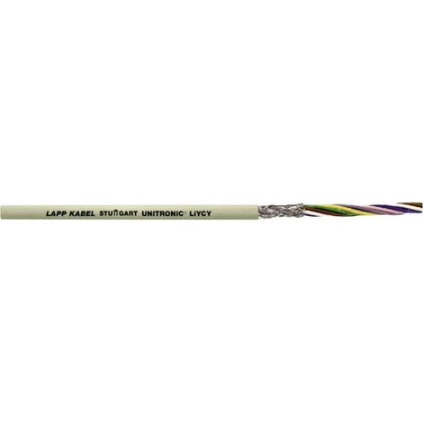 Lapp UNITRONIC LiYCY câble données gris 6 conducteurs 0,5 mm²