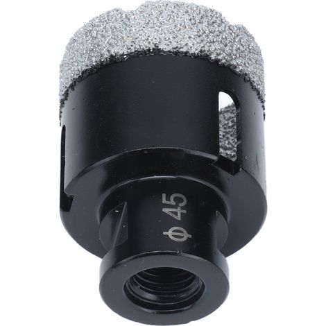 Foret diamant M14 45mm pour perçage granit, carrelage, pierre naturelle