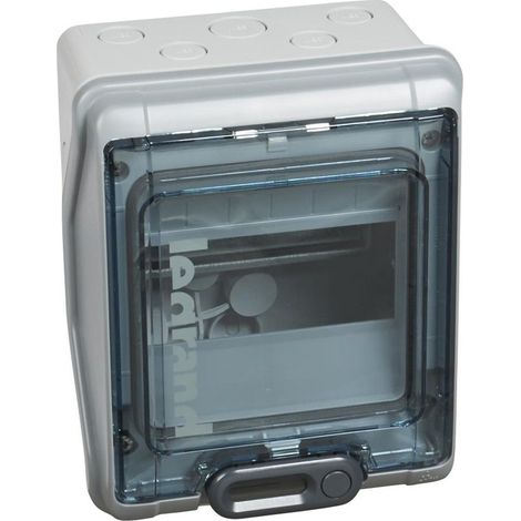 Modulares wasserdichtes Gehäuse plexo³ IP 65 ik 09 6 Module 1 Reihe LEGRAND 601996