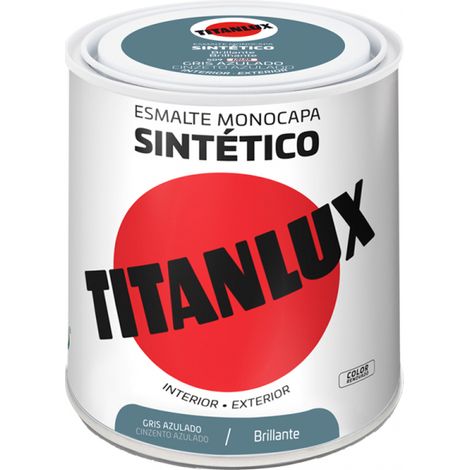 Smalto blu-grigio 250ml 510 titanlux (1/3)