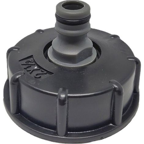 Adaptateur IBC 60mm pour Tuyau Jardin - Raccord Réducteur Robuste pour Cuve et Tonneau (1/5)