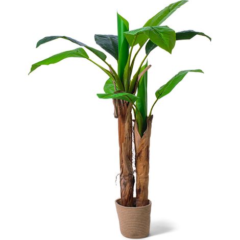 Banana Tree - Pianta Artificiale in vaso H160 cm
