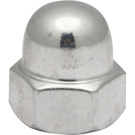 cf 20 pcs A crous borgnes hexagonaux en acier galvanisA  raccord mA le MA 8 mm