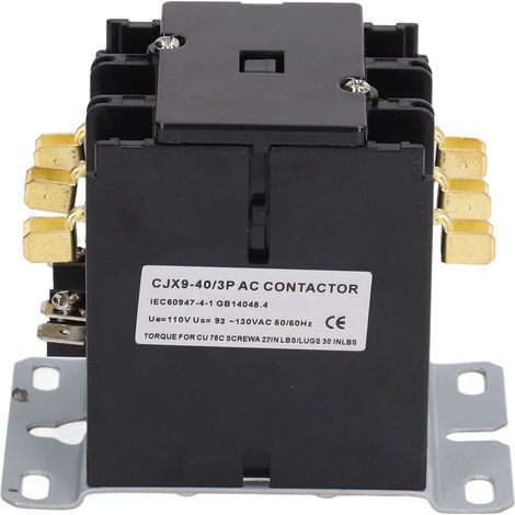 Contacteur 40A 3P 110V pour Climatisation et CVC, Commande de Puissance, Chauffe et Ventilation (1/5)