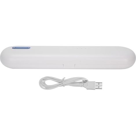 Boîte de stérilisation UV pour brosses à dents ZL-17LC, rechargeable par USB, lampe germicide LED UVC - Plus écologique (1/5)