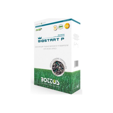 BOTTOS - BIOSTART P / 2 Kg - Concime per prato