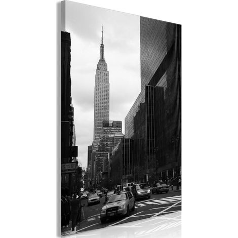 Quadro - Street in New York (1 Part) Vertical - 40x60 (1/4)