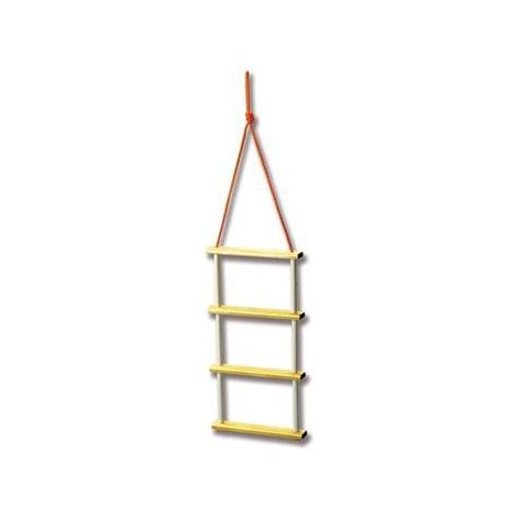 Echelle de coupée avec marche en bois - 4 marches