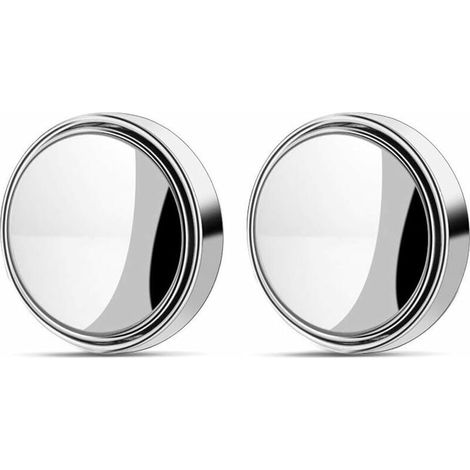 Rétroviseur Grand Angle,2 Pack HD Voiture Rétroviseurs 360 Ronde Auto Rétroviseurs,Grand Angle Réglable Blind Spot Mirror pour toutes les voitures 50mm - (1/5)
