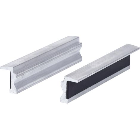 Mordaches en aluminium aimantées pour étaux pour pcs trapèzoïdales,140mm (1/4)