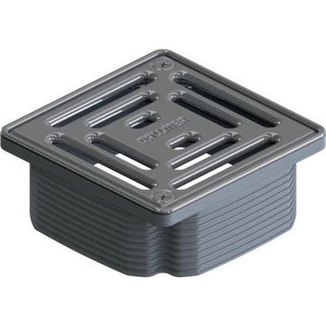 DALLMER Inserto DallDrain Select, griglia avvitata, 100 x 100 mm, 517463
