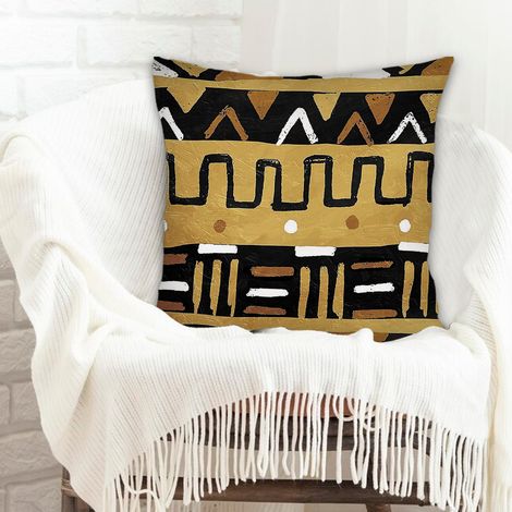 Housse de coussin carrée standard 45x45cm doux pour canapé lit salon chambre (1/5)