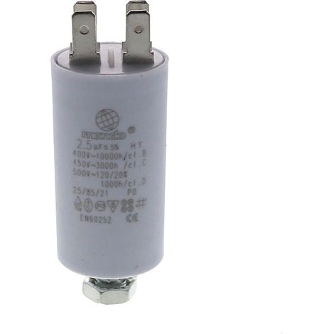 BRANDT, CONDENSATEUR Lave-Vaisselle 2.5UF (1/2)