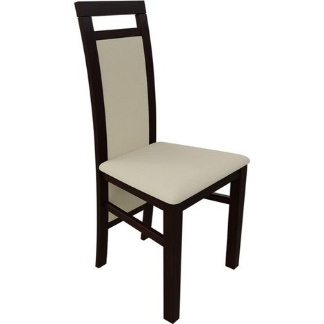 Silla Sparks 100, Cuero ecológico Soft 018, 97x46x40cm, Cuero ecológico, De madera, Madera (1/5)