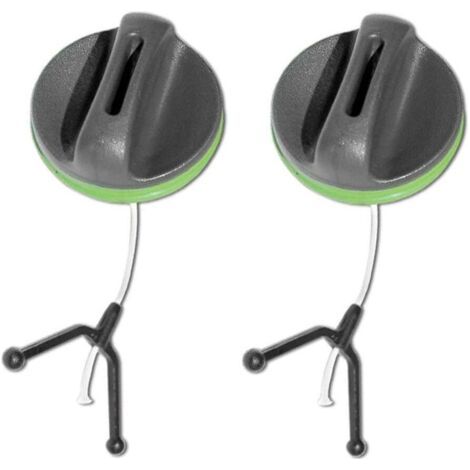 Bouchon de réservoir carburant 2 pièces pour tronçonneuses Husqvarna 181, 281, 288, 362, 365, 371, 372, 375, K385, 394, 395