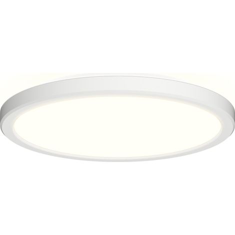 LED Deckenleuchte Edita mit Bewegungsmelder weiß Ø 24 x 3 cm neutralweiß