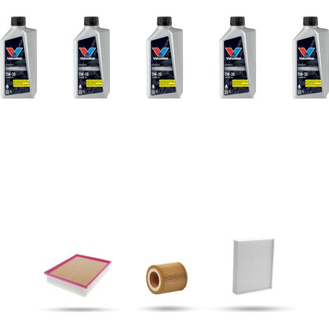 Kit tagliando 3 FILTRI e 5L OLIO compatibile con Bmw serie 2 (F23) 220i 135kw dal 2014 (1/4)