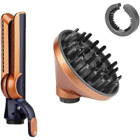 Diffuseur large et accessoire de flux d'air compatibles avec les sèche-cheveux HS01, HS05 et HS08 - Pièces détachées pour sèche-cheveux - Embout diffuseur WHBYV (1/4)