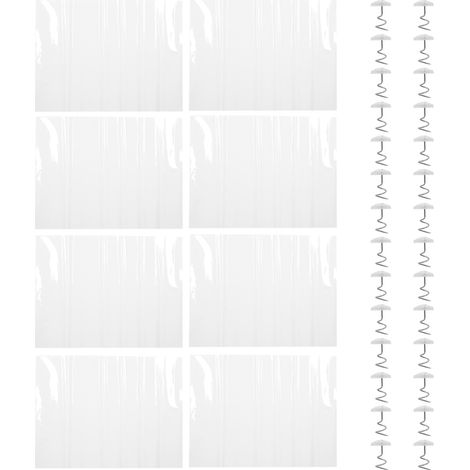 Ruban Protecteur Anti-Griffures Pour Meubles - Film Vinyl Transparent Souple - Protection Canapé Chaise Mur - Lot De 8 Pièces (1/5)