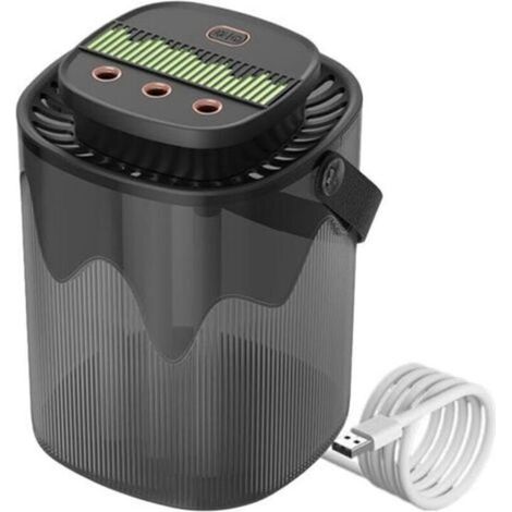 Humidificateur pour chambre à coucher – Modèle à brouillard froid avec remplissage supérieur, idéal pour chambres d’enfants, serres et plantes d’intérieur – 3 niveaux de pulvérisation + réglage précis (1/5)