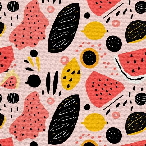 Tela decorativa para exteriores Oxford - Motivo frutal  DX6866 (1/5)