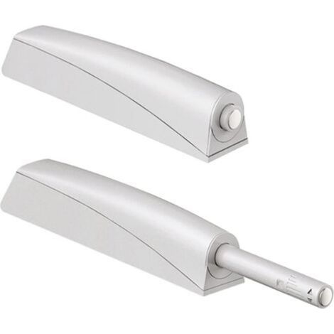 Push to Open Damper Cabinet Door 2 Pieces Magnetic Latch Push Open Cabinet Pusher Magnetic Closures for Wardrobe Push to Open System Damper Drawer (1/5)