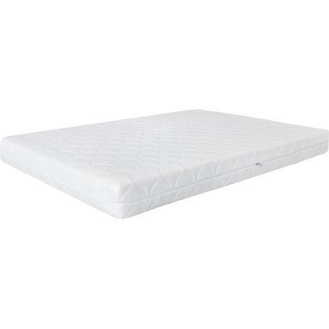 ML-Design Matelas Enfant 120x200 cm, Orthopédique, 7 Zones, Mousse Froid, Certifié Oeko Tex, Housse Amovible Lavable Fermeture Éclair, Hypoallergénique Antibactérien/Teste Substances Nocives 23 kg/m³ (1/5)