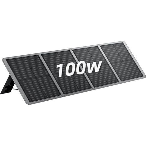 Faltbares Solarpanel - AFERIY - 100W - Monokristallin 23% - ETFE-Beschichtung - IP65