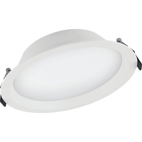LEDVANCE 4058075091597 Faretto da incasso DL ALU DN200 35W/6500K WT IP44 3150lm 50000h (1/3)