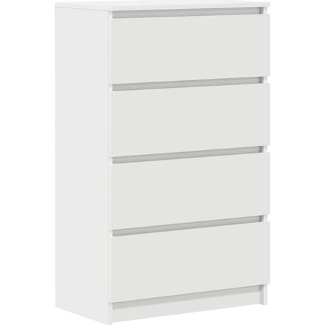Maison Exclusive - Aparador de madera contrachapada blanco 60x35x (1/5)