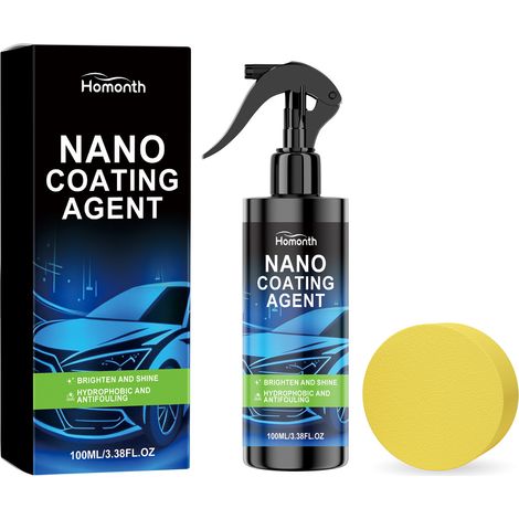 Nano-Beschichtungsmittel für die tägliche Reinigung und Lackaufbereitung – praktisches Pflegeset (100 ml + 1 Schwamm) -- BIEMMEDUE (1/5)