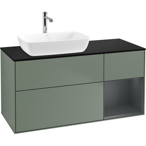 Villeroy & Boch G812HGGM Meuble sous-lavabo Finion G81 (1/2)