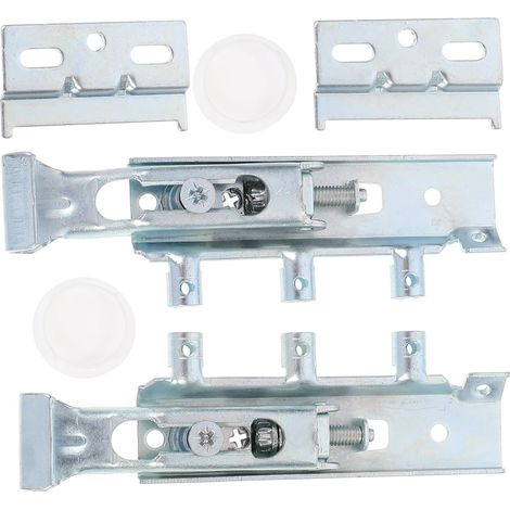 Support métallique dissimulé robuste pour armoire, fixation de (1/5)