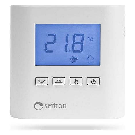 TERMOSTATO AMBIENTE DIGITALE MODELLO DADDY ALIMENTAZIONE A BATTERIE   SEITRON