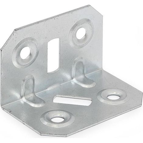 HERRAJES ALK escuadra angulo celie 40x26x26 zincado , La escuadra ángulo de medidas 40x26x26 mm y en zincado modelo Celie de la marca ALK (1/2)