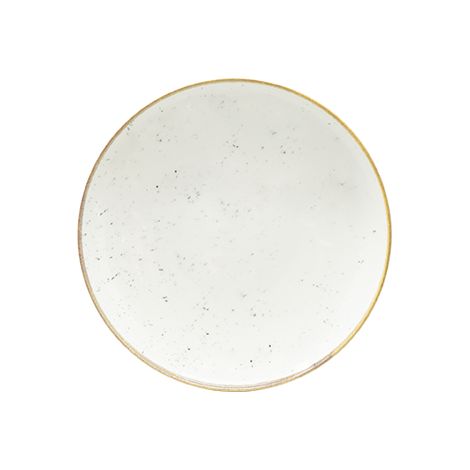 Saturnia Collezione Stains Piatto Fondo D 22 Cm H 4,2 Cm Porcellana Siviglia Decorata