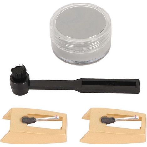 Outils de nettoyage pour stylets de platine vinyle, aiguilles diamantées, accessoires pour gramophone. (1/5)