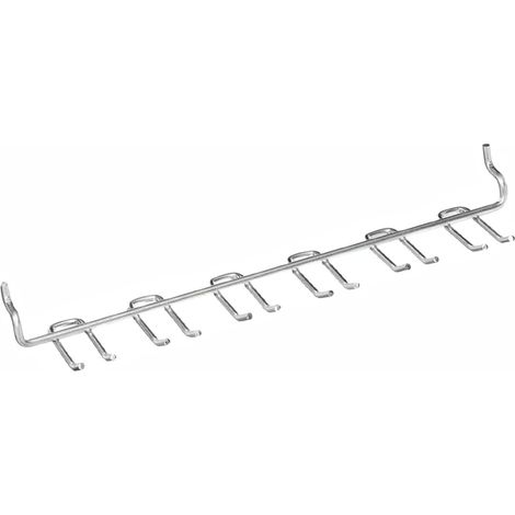tooloflife - Porte-tournevis pour tableau de bord, organiseur de pinces en acier, multi-anneaux, pour le rangement d'outils, accessoires d'étagères, atelier et garage (double ligne) (1/5)