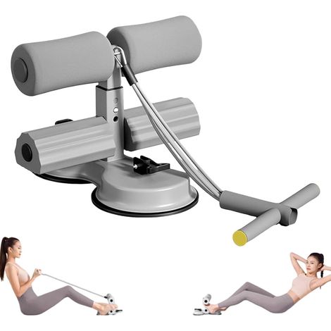 Support De Pied Pour Barre D'assise, Barre D'assise, Dispositif Assistant De Redressement Assis, Portable Sit Up Bar Abdominale Ventouse, Support Pour Abdominaux,sit Up Bar Aid-Accessoires,outil (1/5)