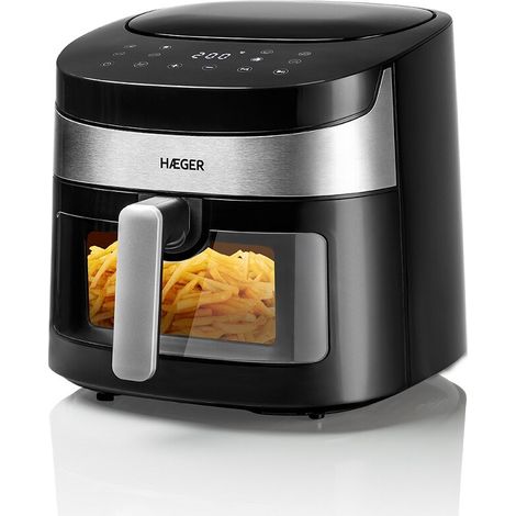 Freidora sin Aceite Haeger AirBanquet 8L 1700W Panel Digital y Ventana