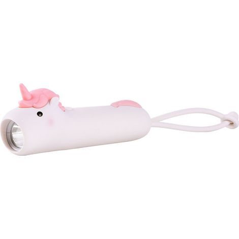 Unicorn rechargeable dimmable high lumen LED flashlight for children, camping and hiking gifts for kids (1/4)