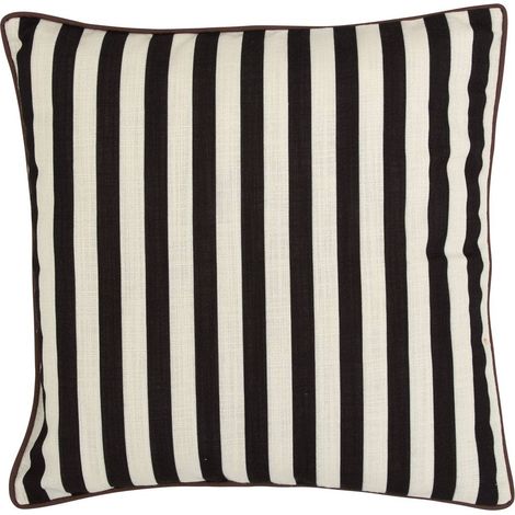 Cuscino da esterno the palm resort 40x40cm bianco e nero - Atmosphera créateur d'intérieur