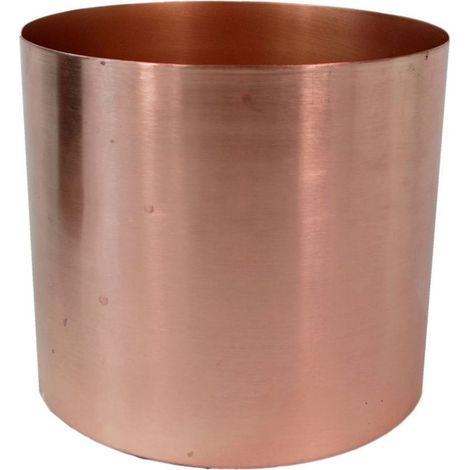 18cm Leaf Modern Metal Planter