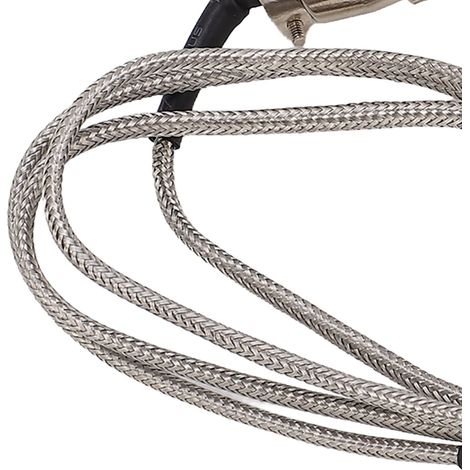 Thermoelement Typ K, -50 °C bis 1250 °C, Temperaturfühler 6 mm Durchmesser, 60 mm Länge, 1 m Kabel, industrieller Wärmesensor (1/5)