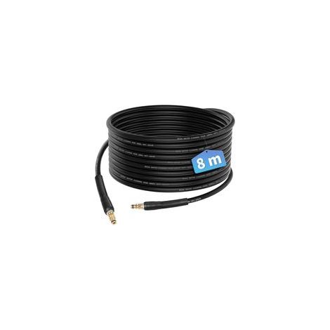 Tuyau flexible haute pression 8 m – rallonge compatible avec nettoyeurs K2 à K7, raccord rapide + poignée ergonomique, accessoire de remplacement pour nettoyeur haute pression (1/5)