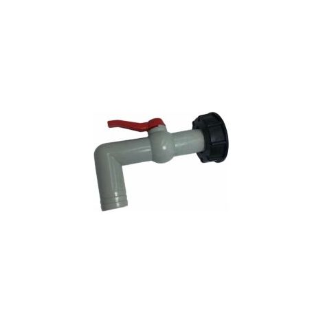 Nazalus-Vente chaude-Bec de Vidange avec Écrou 90 Degrés, pour Raccord Robinet Cuve IBC 1000L Eau Prolongateur Diamètre Pluie Arrosage 60mm - A 1 Pouce à 90 degrés, BR-Vie