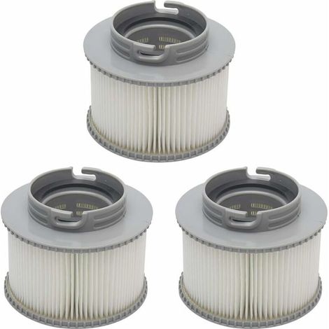 3 Spa Filter Cartouches pour MSpaFD2089, Cartouches Filtrantes de Remplacement de Filtres de Piscine pour Baignoire,Spa,Piscine, vous Donnant de l'eau Propre et Fraîche(118.5cm) (1/5)