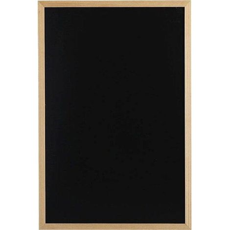 Zeller Lavagna magnetica e a gessetto nera 40 x 60 cm