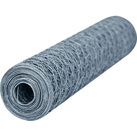 Grigliato zincato a maglie esagonali di 25 mm WERKA PRO0,5 x 25m