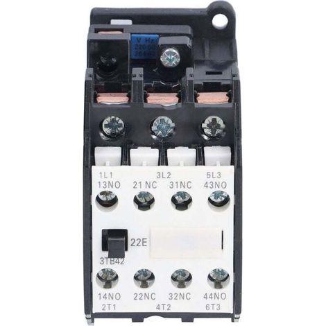 Elektrischer Schütz 2NO+2NC für DIN-Schienenmontage, 16 A, 50 Hz, Modell 3TB42, für Ein/Aus-Steuerung in Wohngebäuden
